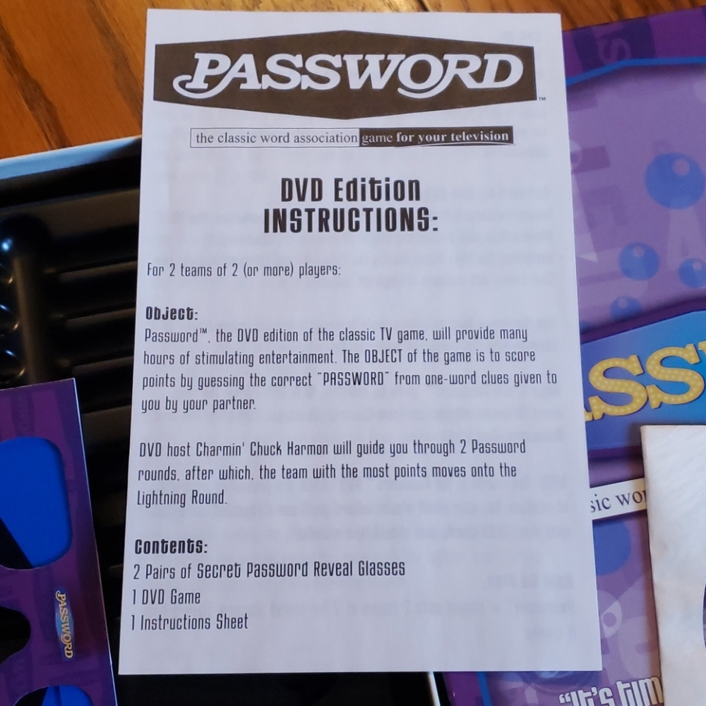 Password Game dvd edition - NEW - Picture 4 of 4